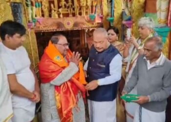 சீதையம்மன் ஆலயத்தில் இந்திய அமைச்சர் வழிபாடு