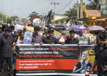  தமிழர்களின் கரிநாள் –  கிளிநொச்சியில் மாபெரும் கவனயீர்ப்பு பேரணி 