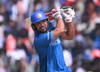 நியூசிலாந்துக்கு இமாலய இலக்கு! 182 ஓட்டங்களைக் குவித்த ஆப்கானிஸ்தான்!