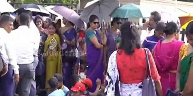 ஜனாதிபதி செயலகத்தின் முன் மற்றுமொரு போராட்டம்!