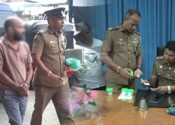 புத்தர் சிலைகளில் தங்கக் கலசங்களைத் திருடிய இருவர் கைது