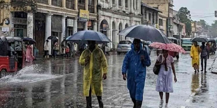 நாட்டின் பல பகுதிகளில் ஓரளவு பலத்த மழை
