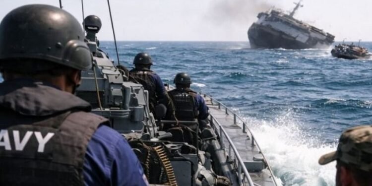 அமெரிக்க தாக்குதலில் மூழ்கிய ஈரானிய கப்பலில் இருந்து 84 உடல்களை இலங்கை மீட்டது