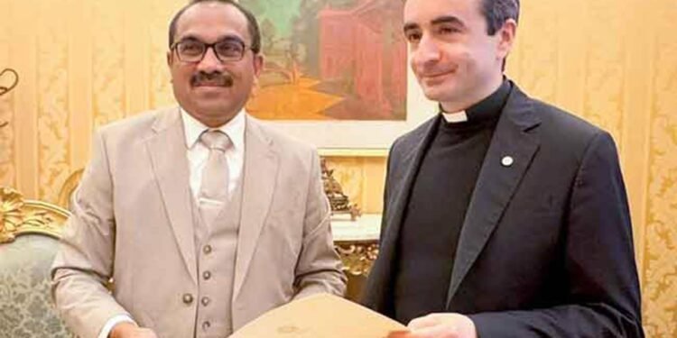 14 ஆம் லியோ திருத்தந்தைக்கு இலங்கைக்கு விஜயம் செய்ய ஜனாதிபதி அழைப்பு