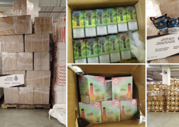 கனடா எல்லையில் பெருந்தொகை சட்டவிரோத புகையிலை பறிமுதல்!