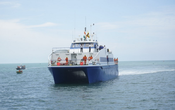 காங்கேசன்துறை – நாகப்பட்டினத்திற்கு இடையேயான பயணிகள் படகுச் சேவை மீண்டும் ஆரம்பம்