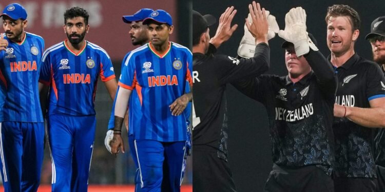 டி20 உலகக்கிண்ண இறுதிப் போட்டியில் மோத இந்தியா – நியூசிலாந்து அணிகள் தீவிர பயிற்சி