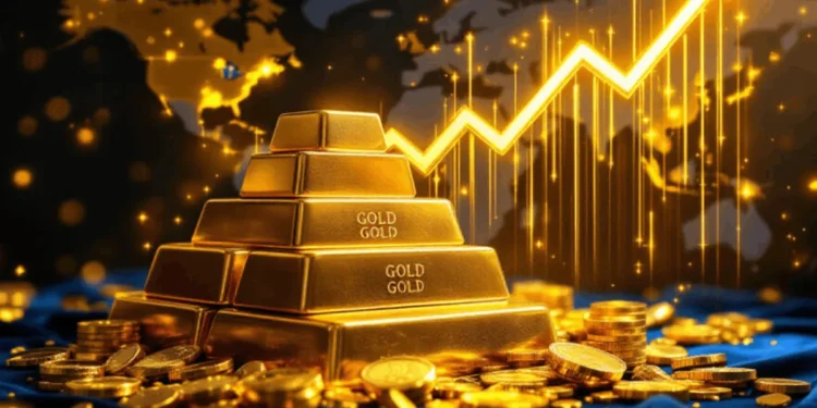 சர்வதேச சந்தையில் எகிறிய தங்க விலை