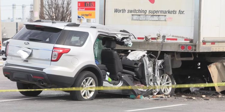 பிராம்ப்டனில் இடம்பெற்ற கோர விபத்து: ஒருவர் பலி