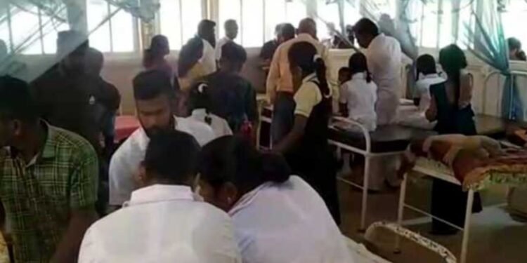 பொகவந்தலவையில் விபத்துக்குள்ளான பேருந்து – 10 மாணவர்களின் நிலைமை கவலைக்கிடம்