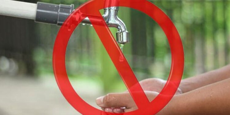 கொழும்பின் சில பகுதிகளில் 4 நாட்களுக்கு ஒரு முறை 24 மணிநேர நீர் வெட்டு