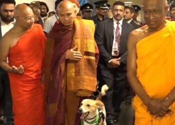 சமாதான நடைபயண குழு இலங்கை வருகை: பஞ்ஞாகர தேரர் பங்கேற்பு