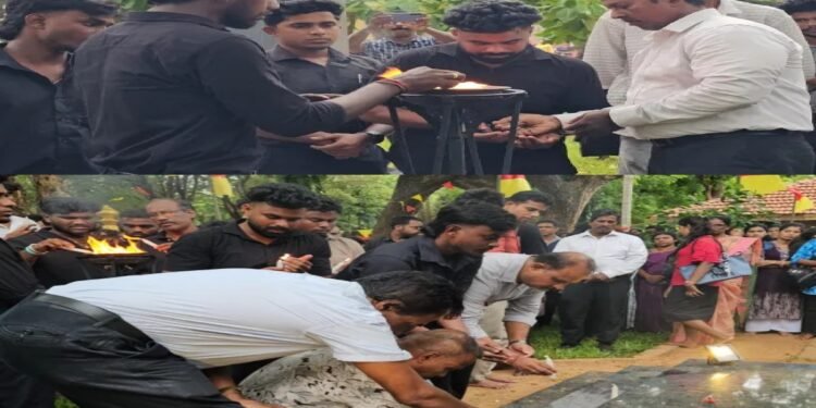 யாழ் பல்கலைக்கழகத்தில் முள்ளிவாய்க்கால் நினைவேந்தல்!