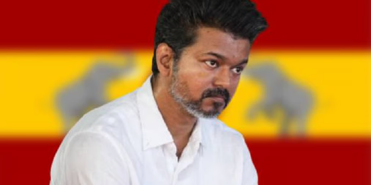 TVKவின் வெற்றி ஜனநாயகன் பட தயாரிப்பு நிறுவனத்திடமிருந்து வாழ்த்து