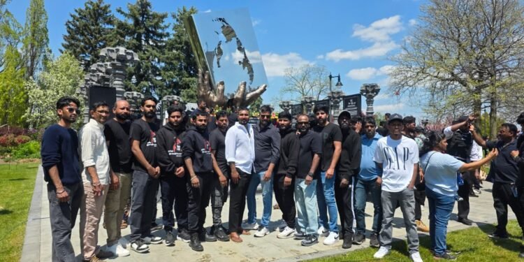 கனடாவில் முள்ளிவாய்க்கால் நினைவு நாள் நிகழ்வு தமிழ் இளைஞர்கள் திரள்வு!