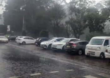 அதிகூடிய மழை வீழ்ச்சி நுவரெலியாவில் பதிவு