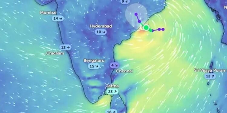 இன்று இரவு இந்தியாவிற்குள் நுழையும் ஆழமான தாழமுக்கம்!